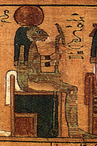 The Weighing of the Heart scene from the Book of the Dead of Ani