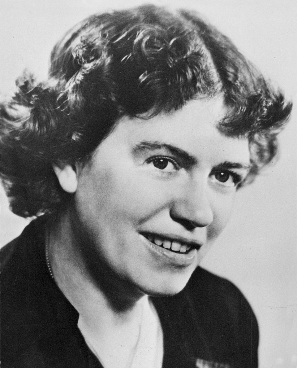 Margaret Mead, American cultural anthropologist, photographed in 1948