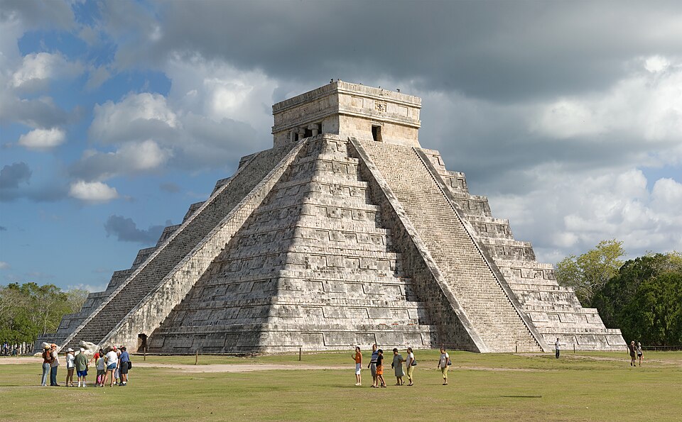 El Castillo pyramid at Chichen Itza, Mexico