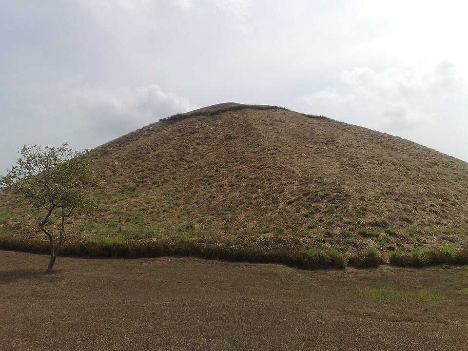 The Great Pyramid at La Venta, Tabasco, Mexico, viewed from the south