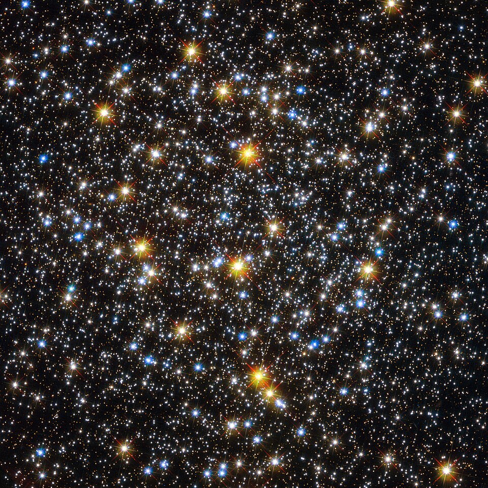 Hubble Space Telescope image of globular cluster NGC 6362, one of the oldest known stellar clusters