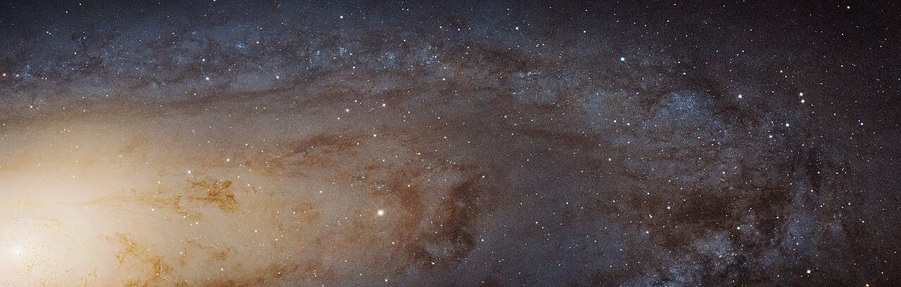 This image, captured with the NASA/ESA Hubble Space Telescope, is the largest and sharpest image ever taken of the Andromeda galaxy — otherwise known 