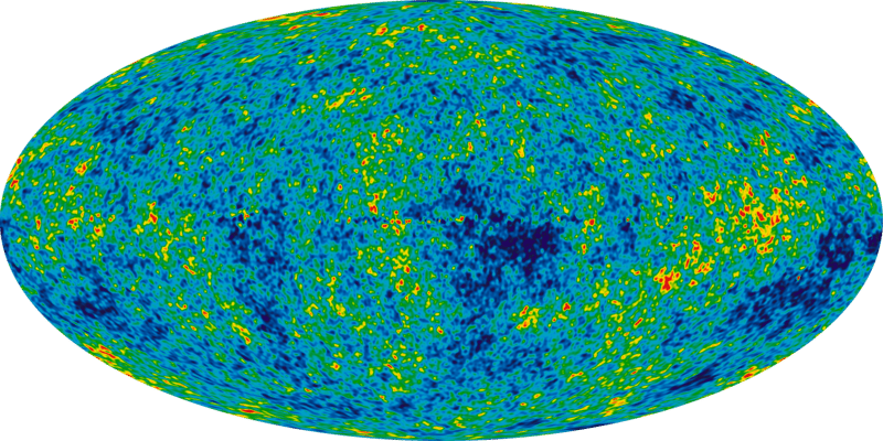 Full-sky map of CMB temperature fluctuations from nine years of WMAP observations