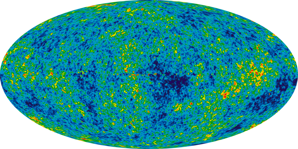 WMAP 2010 full-sky map of cosmic microwave background temperature fluctuations