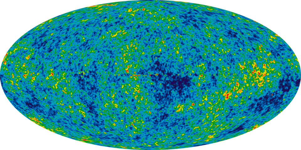 WMAP nine-year full-sky map of the cosmic microwave background temperature fluctuations
