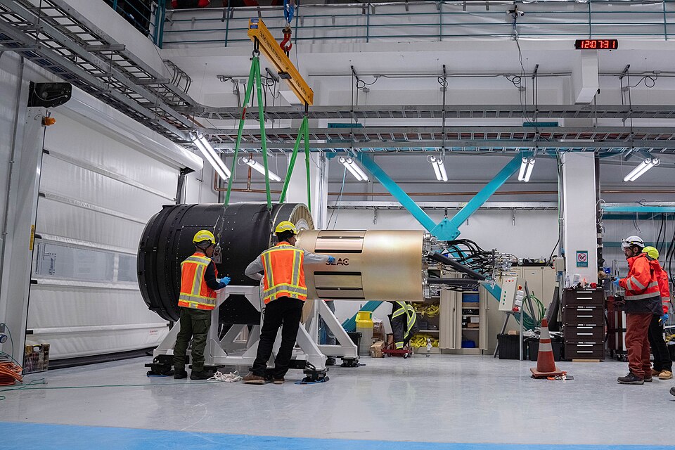 The LSST Camera for the Vera C. Rubin Observatory, a 3,200-megapixel camera designed to photograph the entire southern sky every few nights
