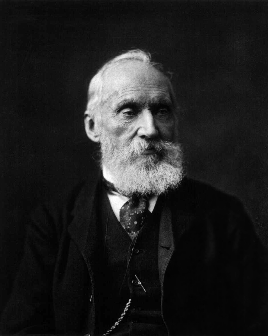 Photograph of William Thomson, Lord Kelvin, the physicist who estimated Earth's age from cooling calculations