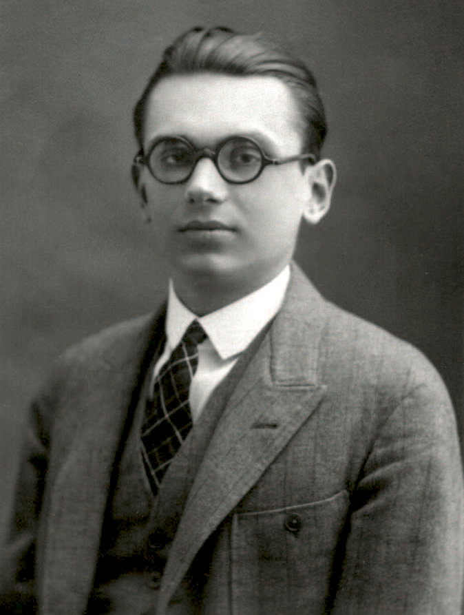Portrait of Kurt Gödel as a student in 1925