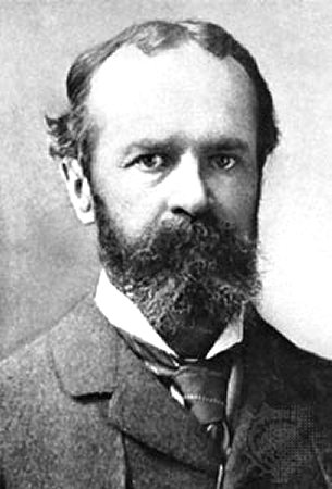 William James (1842–1910) was an American philosopher of the Pragmatic school. He taught for many years at Harvard College. Photo from 1890 according 
