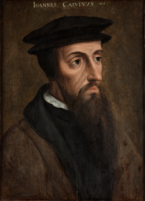 Portrait of John Calvin, sixteenth-century French theologian and reformer