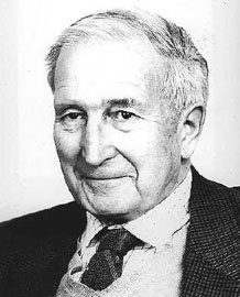 Portrait of philosopher Antony Flew, who argued for the presumption of atheism as a methodological starting point