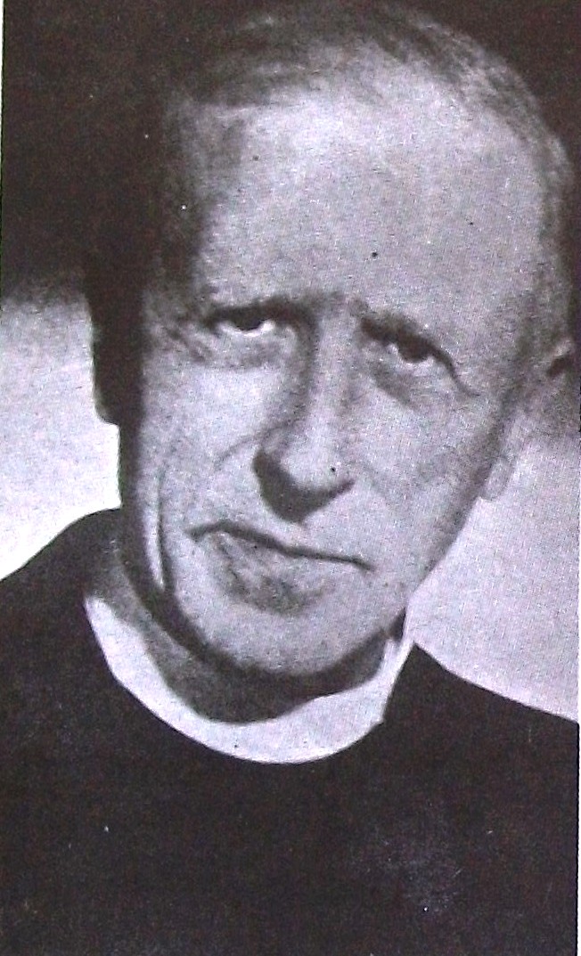 Portrait of Pierre Teilhard de Chardin, the Jesuit paleontologist who developed a theological framework integrating evolution